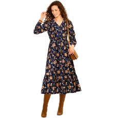 Robe longue imprimée