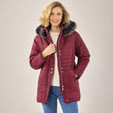 NEW PARKA BORDEAUX