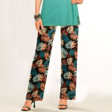 Pantalon imprimé en maille