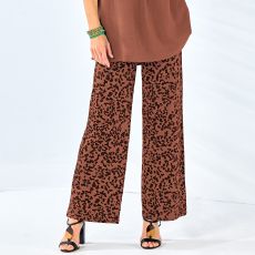 Pantalon imprimé tachiste