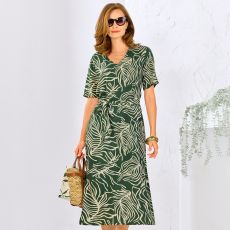 Robe longue imprimée