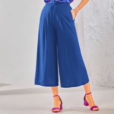 Jupe-culotte unie