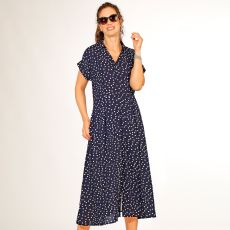 Robe longue imprimée