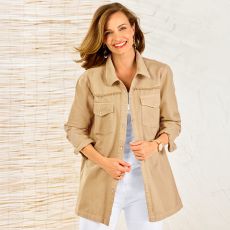Veste en twill