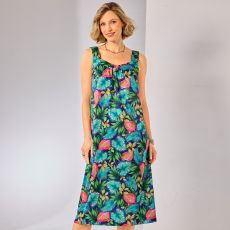 Robe ample imprimée