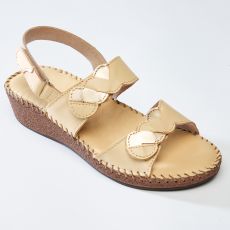 Sandales en cuir