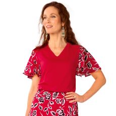 Tee-shirts manches fantaisie