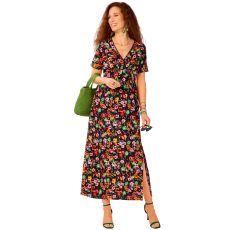 Robe longue imprimée