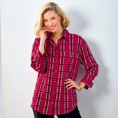 Chemise imprimé carreaux
