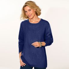 Pull en maille ajourée