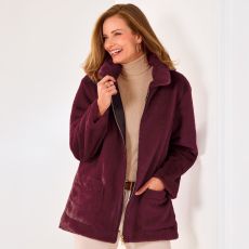 Manteau en fausse fourrure