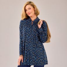 Chemise imprimée en maille