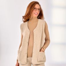 Gilet moutonné