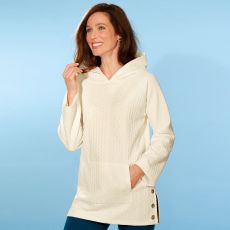 Sweat en maille reliéfée