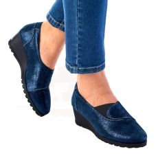 Sans-gênes élastiqués en cuir