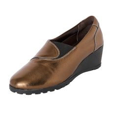 Sans-gênes élastiqués en cuir