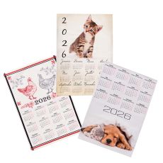 Torchons calendrier 2026 x 3