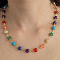 Collier 7 chakras