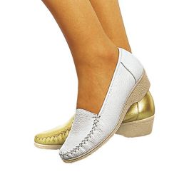 Mocassins légers en cuir