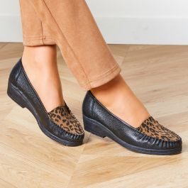 Mocassins légers en cuir