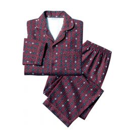 Pyjama imprimé en flanelle