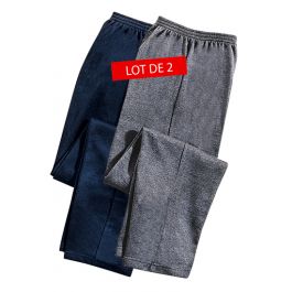 Pantalon en molleton x 2
