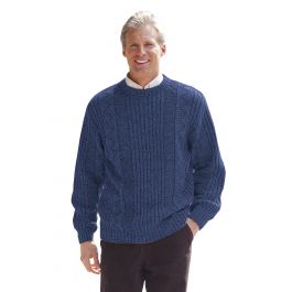 Pull ras du cou en maille