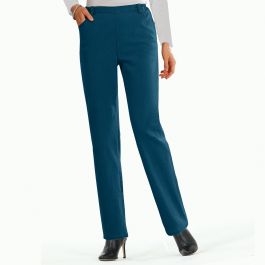 Pantalon ventre plat en twill