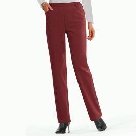 Pantalon ventre plat en twill