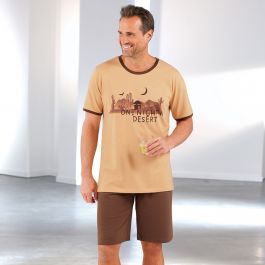 Pyjashort en pur coton