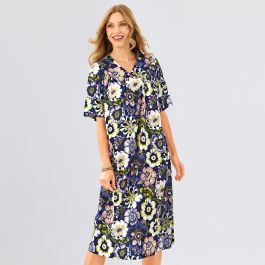 Robe ample imprimé fleuri