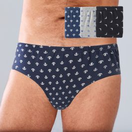 Slip MIDI fermé imprimé x 3