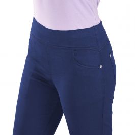Pantalon droit affinant twill