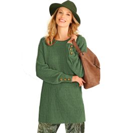 Pull-tunique maille anglaise