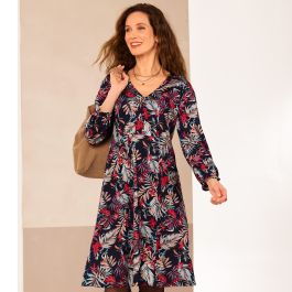 Robe imprimé exotique
