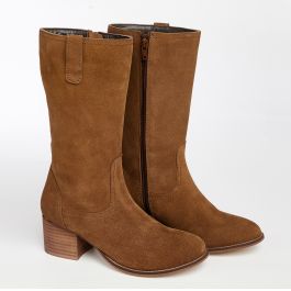 Bottes mode en cuir