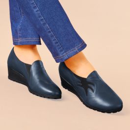 Trotteurs fantaisie en cuir