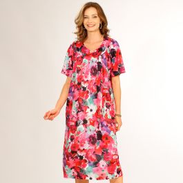Robe ample imprimée