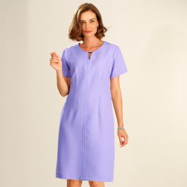 Robe droite unie