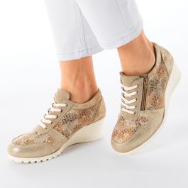 Baskets patch imprimé