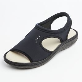 Sandales unies pieds sensibles