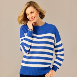 Pull rayé