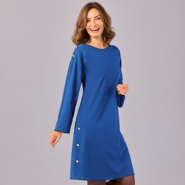 Robe droite en maille