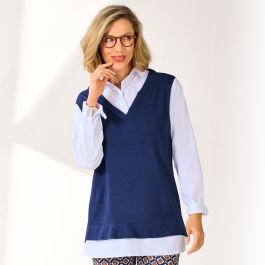Pull effet 2 en 1