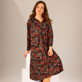 Robe ample imprimée