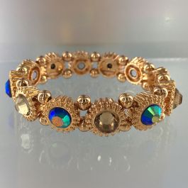 Bracelet magnétique doré