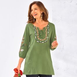 Tunique à motifs