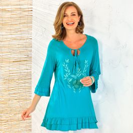 Tunique à broderie