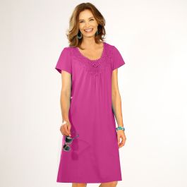 Robe à guipure