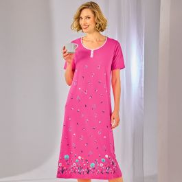 Chemise de nuit imprimée